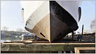 Klicke auf die Grafik für eine größere Ansicht 

Name:	Statendamn 2019-12-10 (02) KSD-Werft - Bugansicht.jpg 
Hits:	133 
Größe:	71,6 KB 
ID:	793066